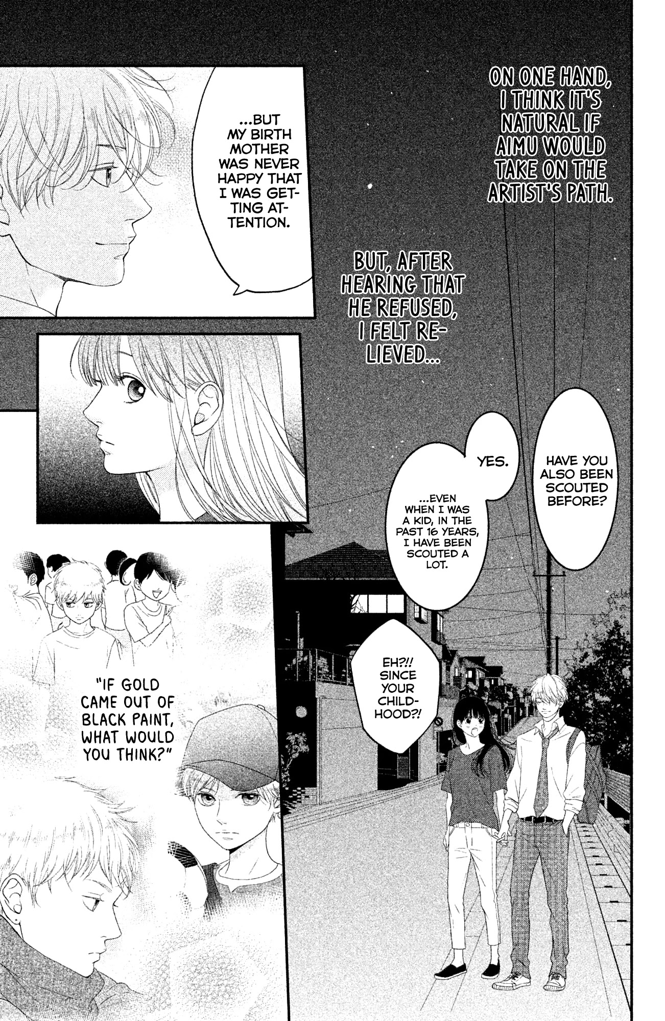 Kuchibiru ni Kimi no Iro Chapter 6.1 page 13 - Chapter 6.1: Sun and Moon