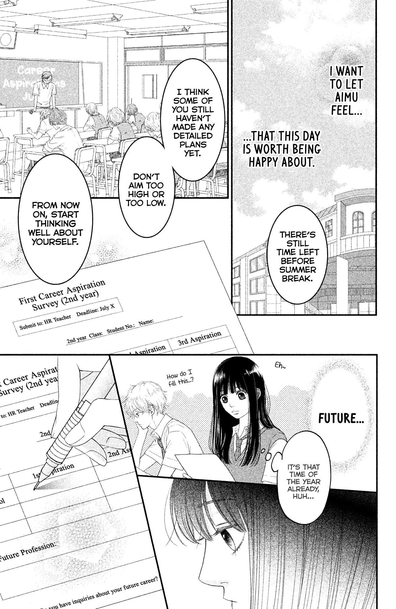 Kuchibiru ni Kimi no Iro Chapter 6.1 page 17 - Chapter 6.1: Sun and Moon