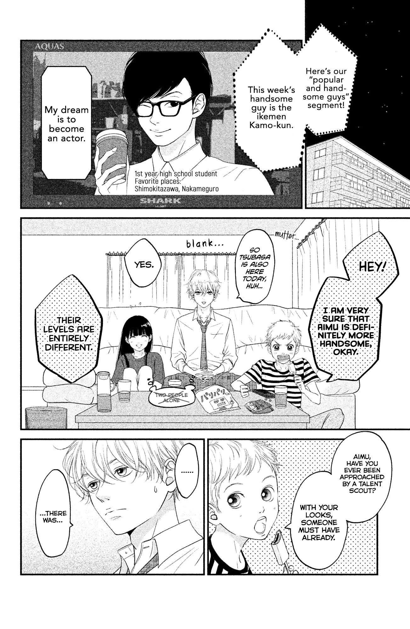 Kuchibiru ni Kimi no Iro Chapter 6.1 page 8 - Chapter 6.1: Sun and Moon