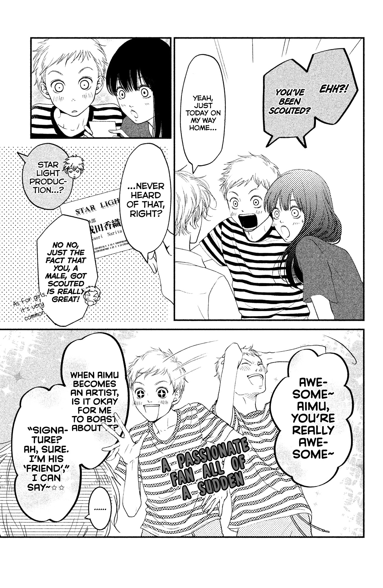 Kuchibiru ni Kimi no Iro Chapter 6.1 page 9 - Chapter 6.1: Sun and Moon