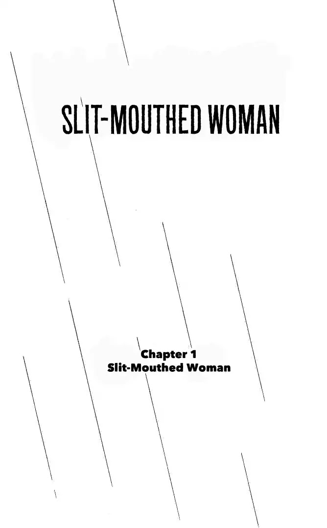 Kuchisake Onna Densetsu Chapter 1 page 2 - Chapter 1: Slit Mouthed Woman
