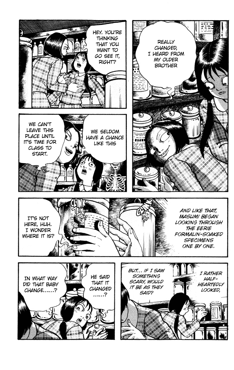 Kuchisake Onna Densetsu Chapter 7 page 14 - Chapter 7: The Science Room's Baby Pt. 1