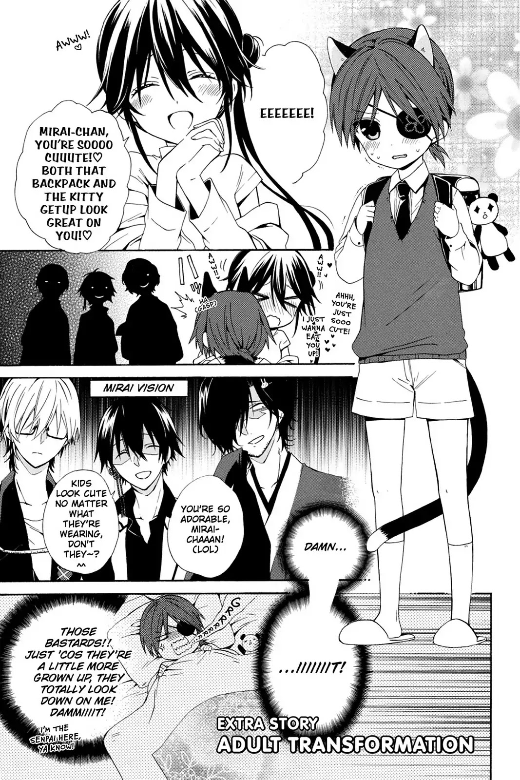 Kudamimi no Neko Chapter 13.6 page 1 - Vol.3 Extra Story: ADULT TRANSFORMATION