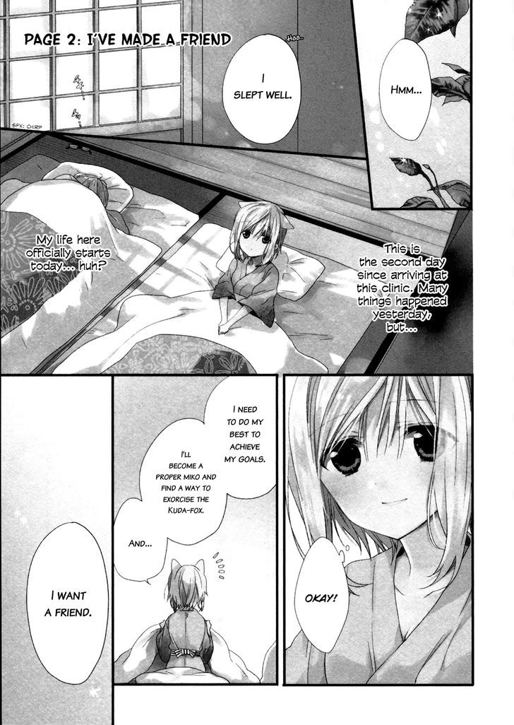 Kudamimi no Neko Chapter 2 page 3 - Chapter 2 : I've made a friend