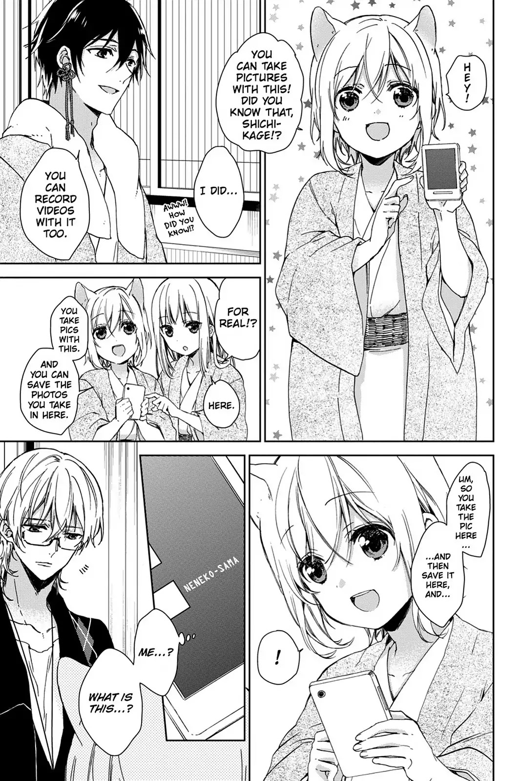 Kudamimi no Neko Chapter 21 page 5 - Chapter 21: Vol.5 Page 21: MY FIRST CELL PHONE