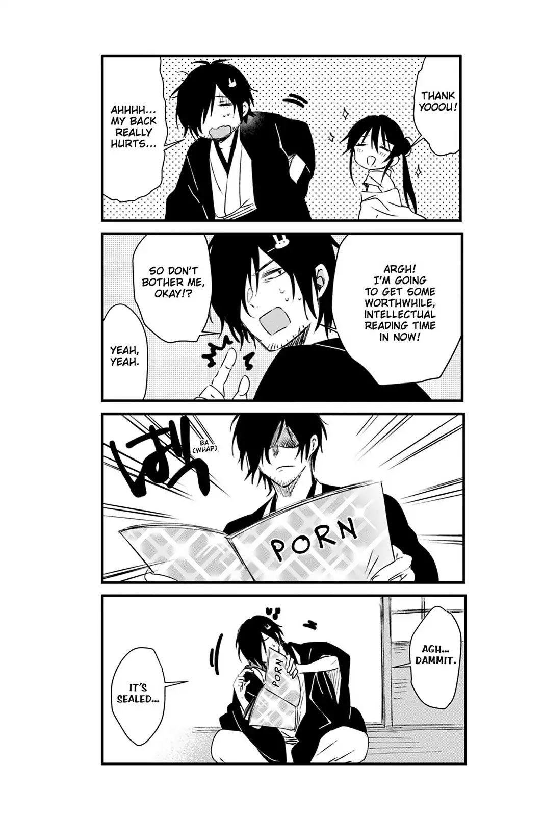 Kudamimi no Neko Chapter 23.5 page 4 - Vol.5 Extra Story: A DAY IN THE LIFE OF ENISHI