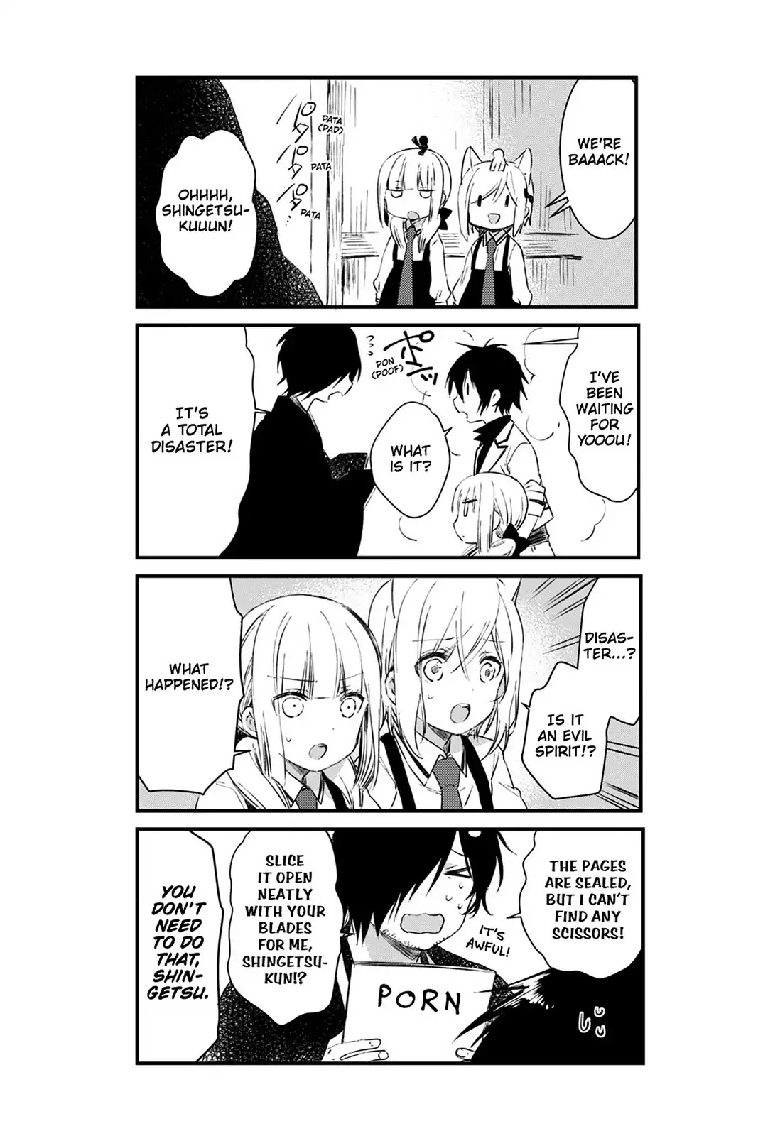 Kudamimi no Neko Chapter 23.5 page 6 - Vol.5 Extra Story: A DAY IN THE LIFE OF ENISHI