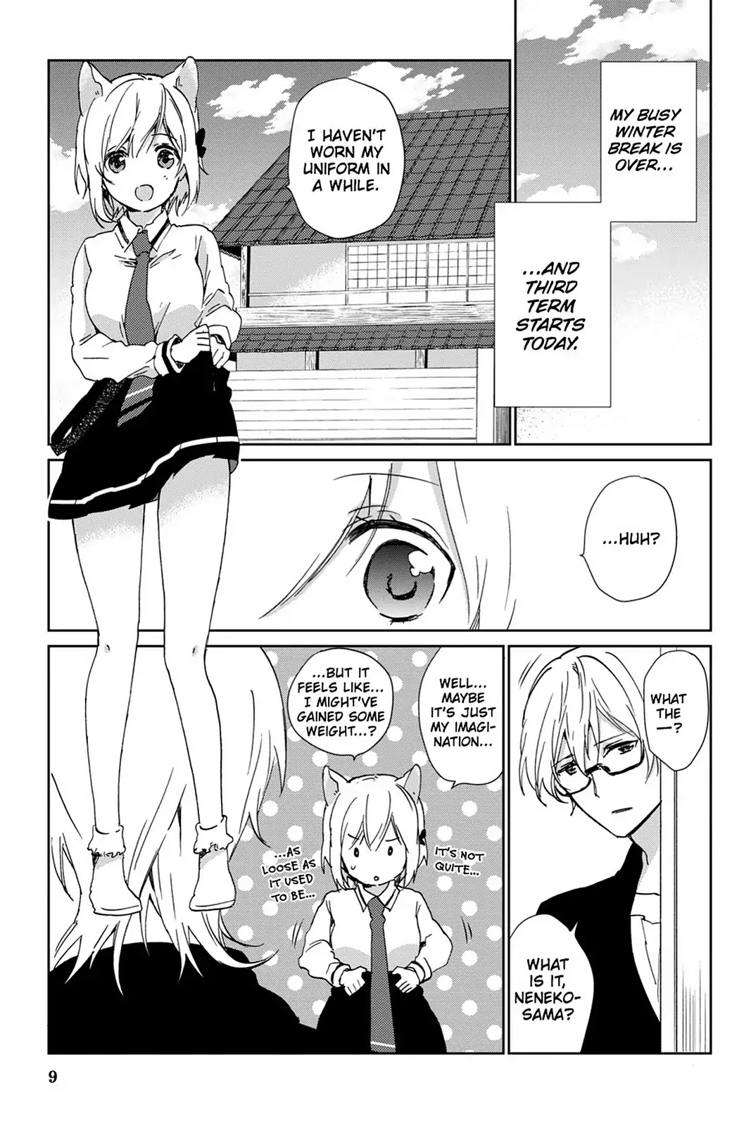 Kudamimi no Neko Chapter 24 page 11 - Chapter 24: Vol.6 Page 24: FAMILY RESTAURANT MEETING