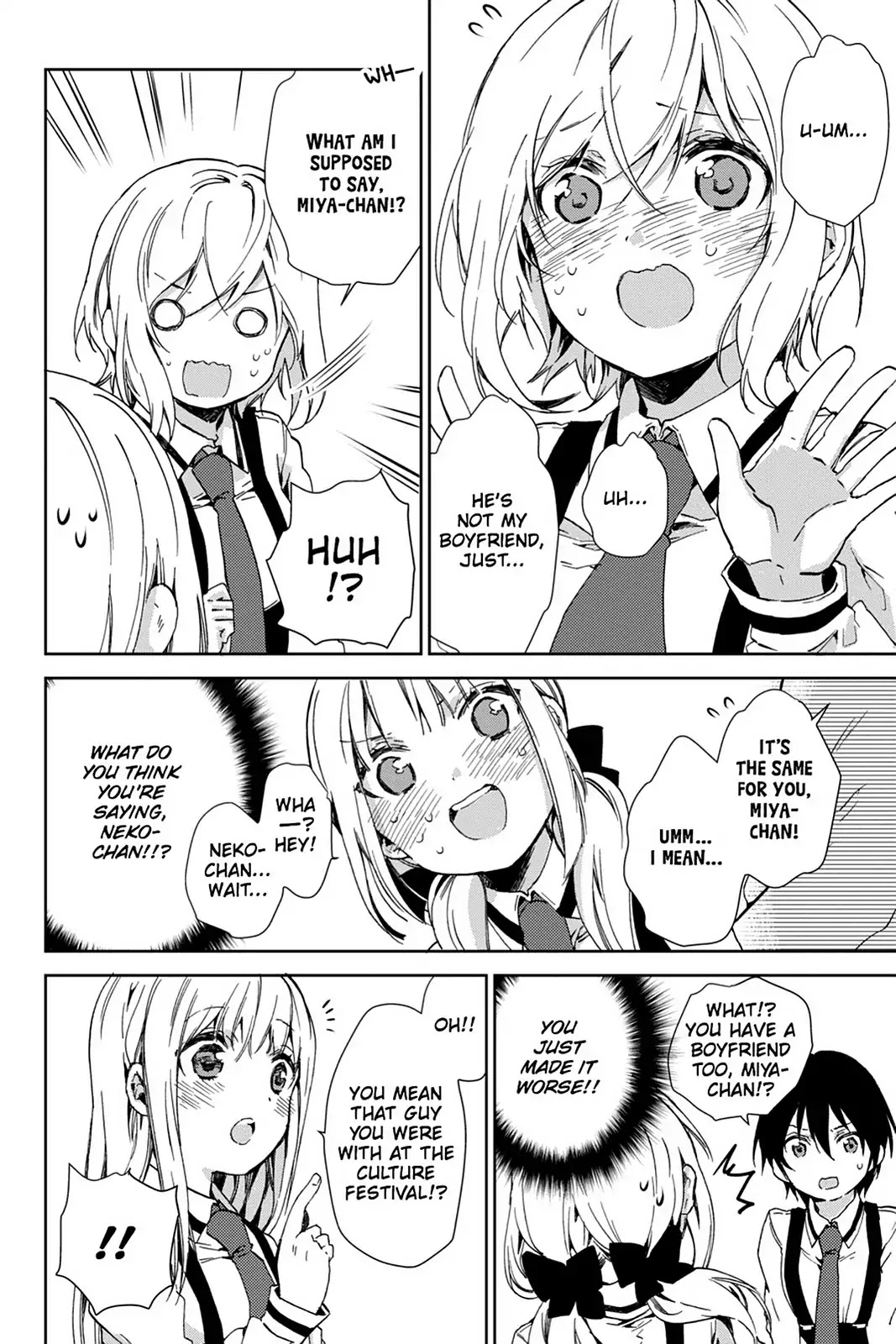 Kudamimi no Neko Chapter 24 page 16 - Chapter 24: Vol.6 Page 24: FAMILY RESTAURANT MEETING