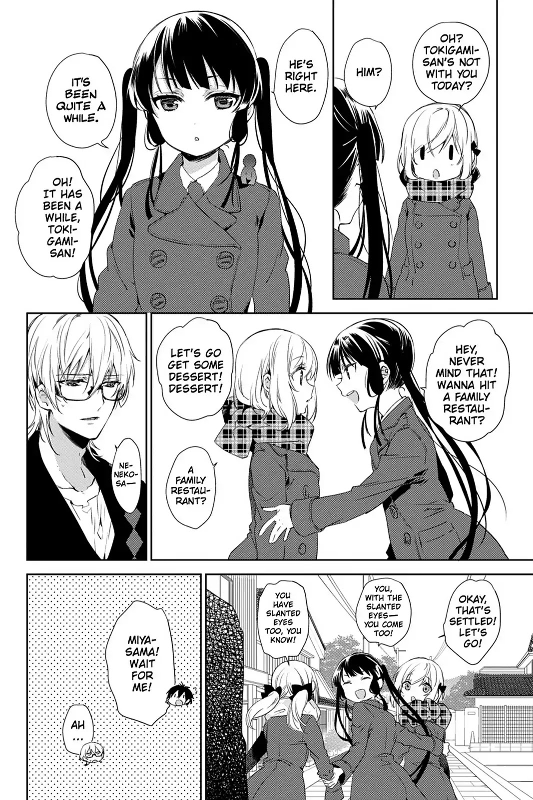 Kudamimi no Neko Chapter 24 page 22 - Chapter 24: Vol.6 Page 24: FAMILY RESTAURANT MEETING