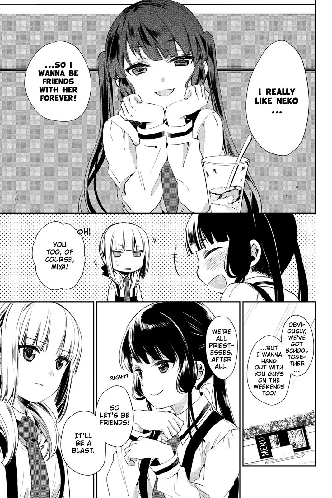 Kudamimi no Neko Chapter 24 page 27 - Chapter 24: Vol.6 Page 24: FAMILY RESTAURANT MEETING