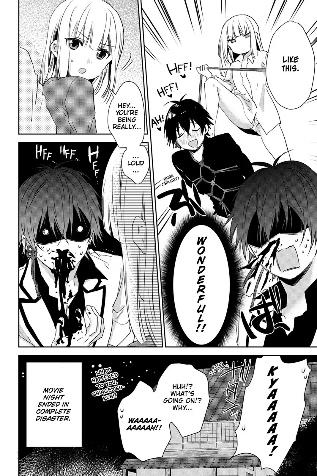 Kudamimi no Neko Chapter 25 page 10 - Chapter 25: Vol.6 Page 25: BLOODY MOVIE NIGHT