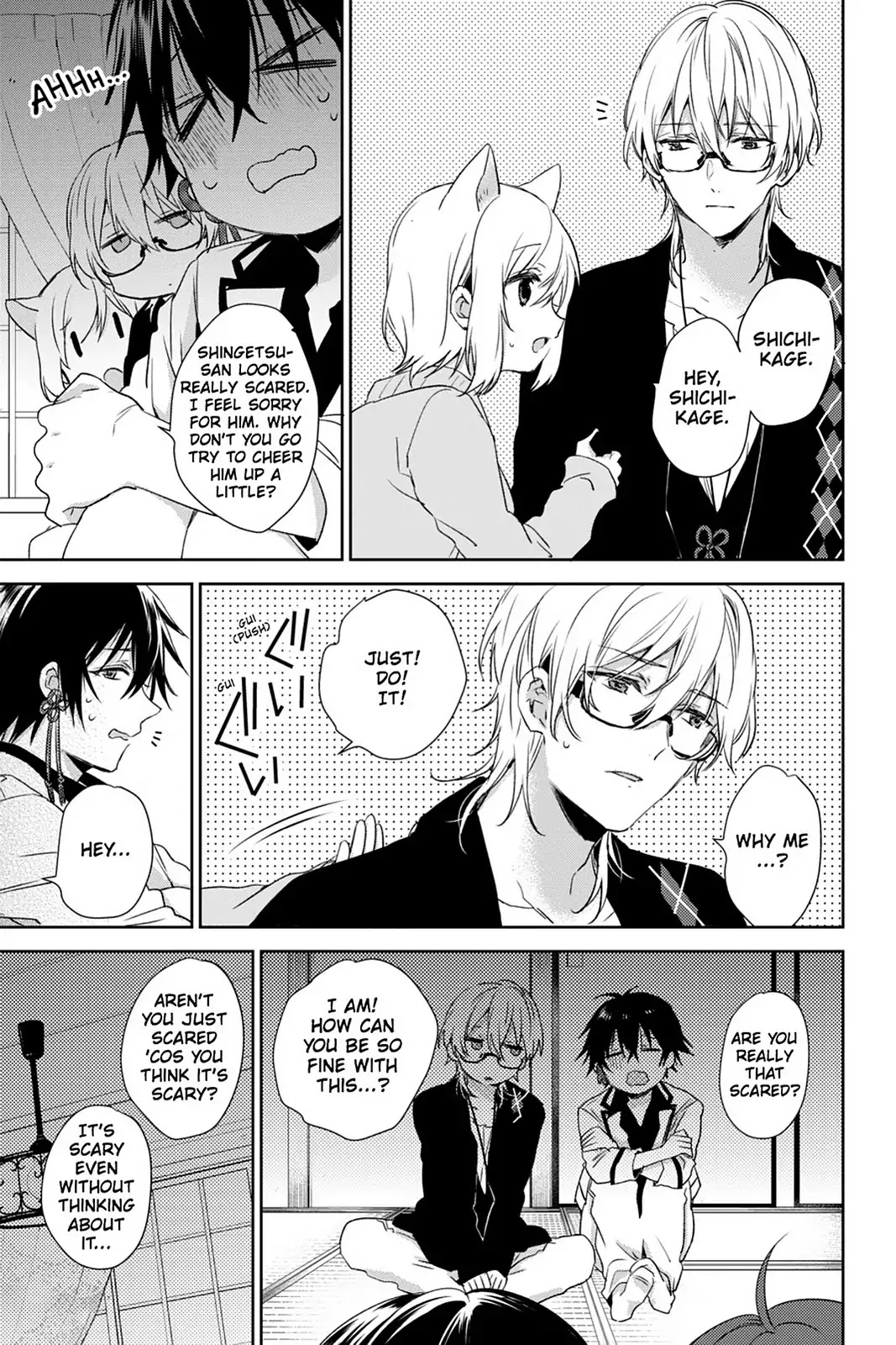 Kudamimi no Neko Chapter 25 page 7 - Chapter 25: Vol.6 Page 25: BLOODY MOVIE NIGHT