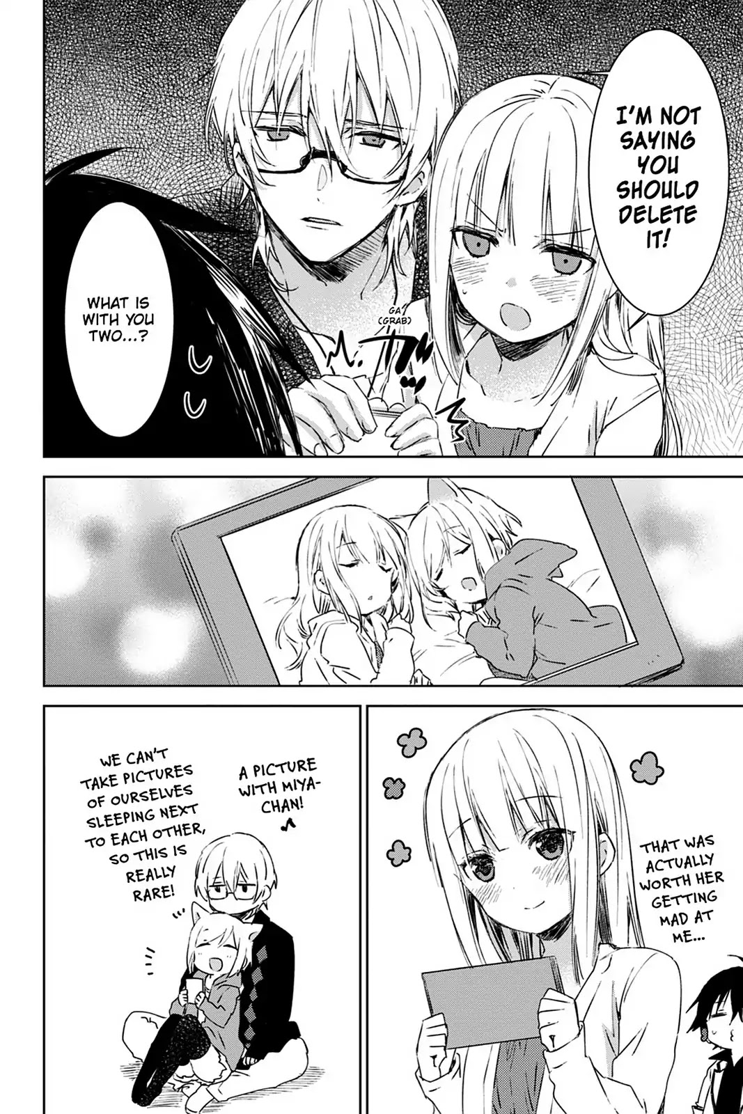 Kudamimi no Neko Chapter 28.6 page 5 - Vol.6 Side Story 1: THEIR SLEEPING FACES