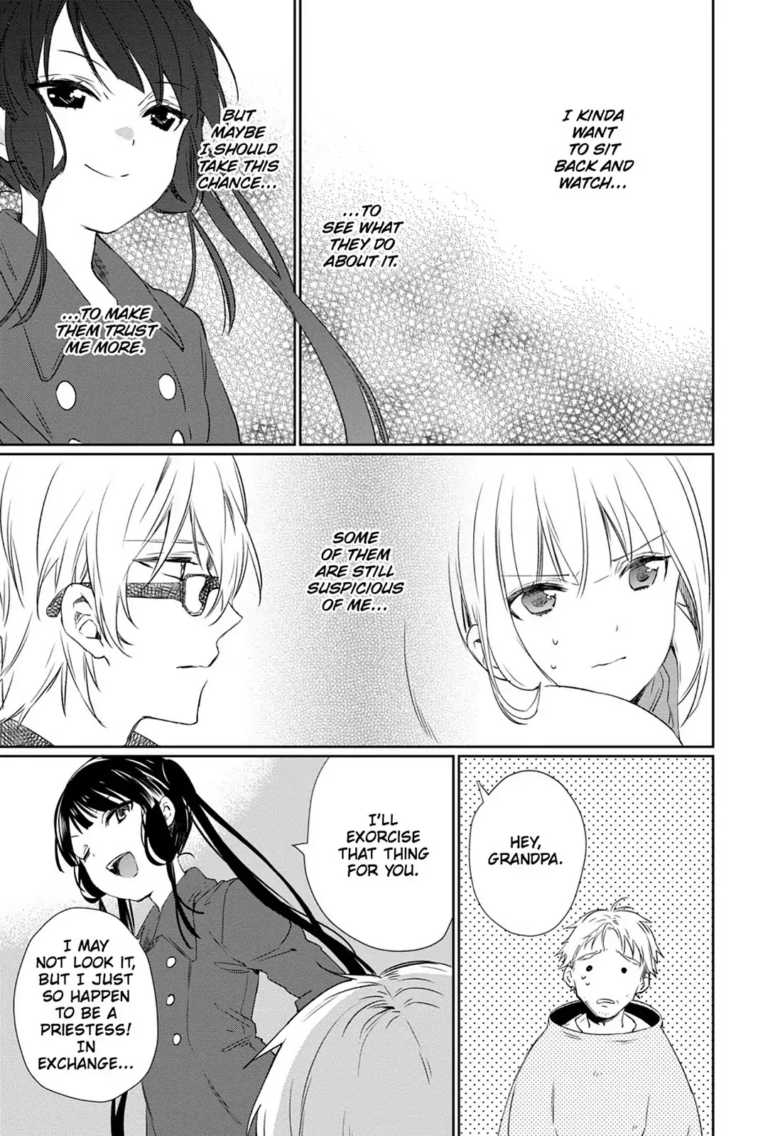 Kudamimi no Neko Chapter 28 page 13 - Chapter 28: Vol.6 Page 28: CHIYA-CHAN'S EXORCISM
