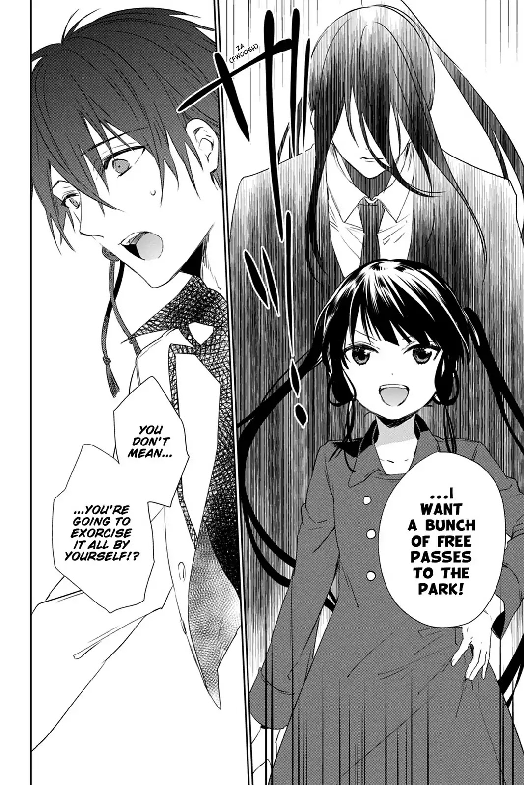 Kudamimi no Neko Chapter 28 page 14 - Chapter 28: Vol.6 Page 28: CHIYA-CHAN'S EXORCISM