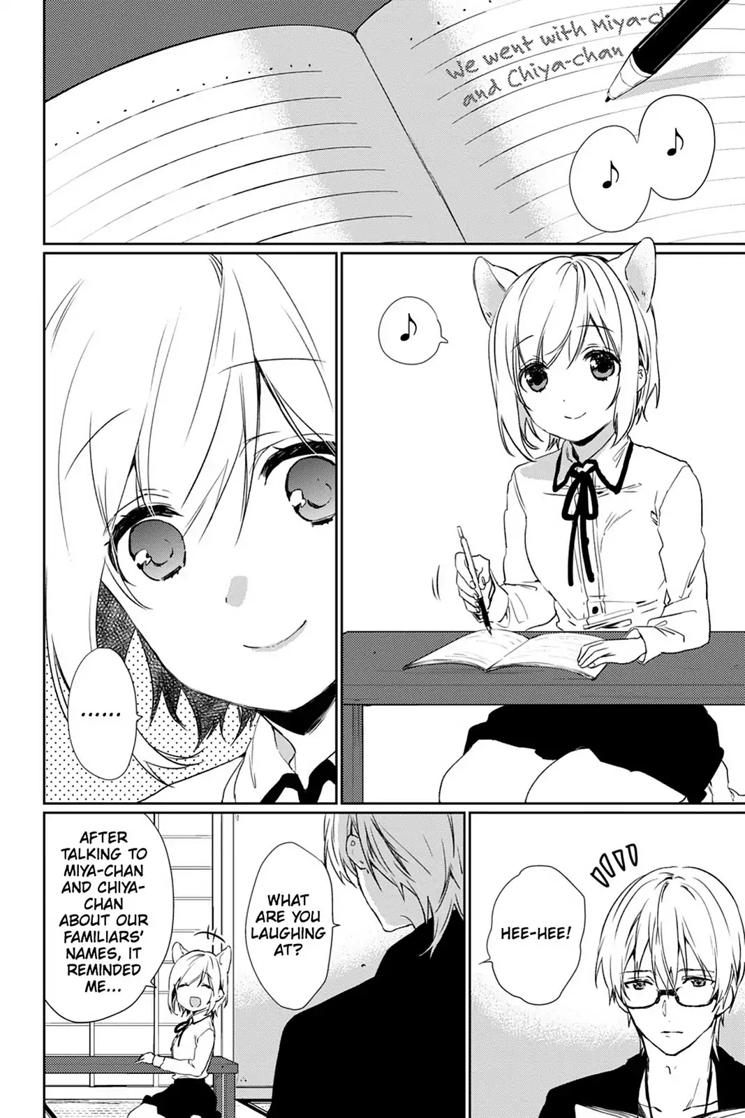 Kudamimi no Neko Chapter 28 page 28 - Chapter 28: Vol.6 Page 28: CHIYA-CHAN'S EXORCISM