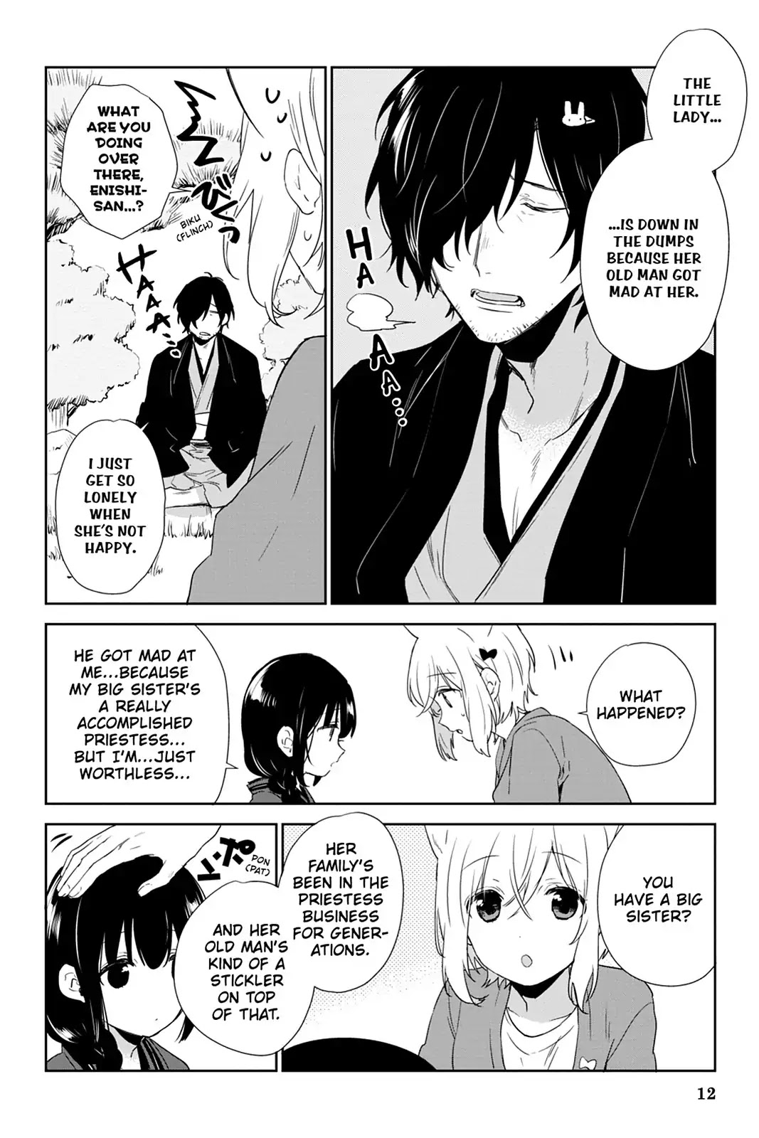 Kudamimi no Neko Chapter 37 page 14 - Chapter 37: Vol.8 Page 37: WATERFALL TRAINING WITH MEME-CHAN