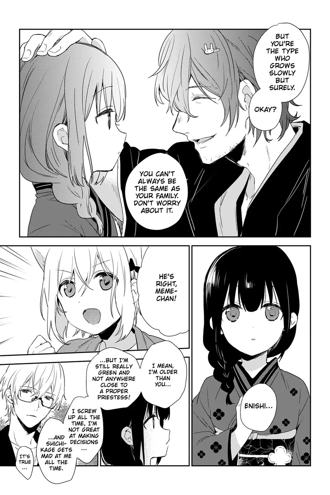 Kudamimi no Neko Chapter 37 page 15 - Chapter 37: Vol.8 Page 37: WATERFALL TRAINING WITH MEME-CHAN