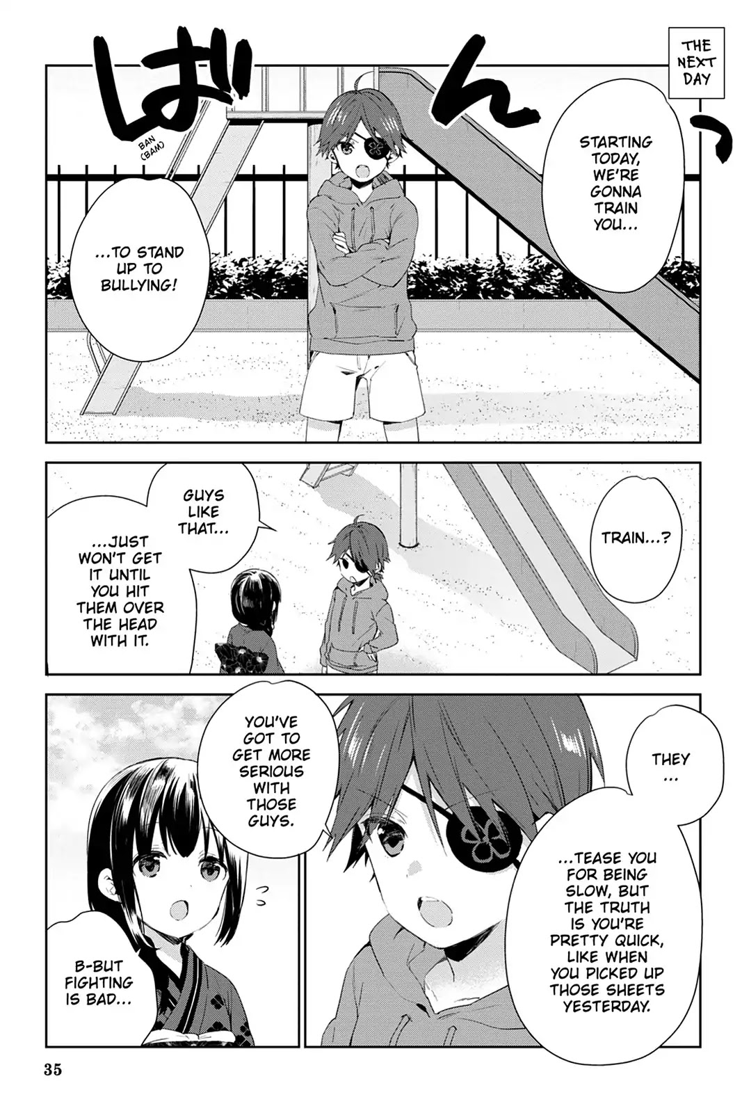 Kudamimi no Neko Chapter 38 page 11 - Chapter 38: Vol.8 Page 38: MEME-CHAN'S SPECIAL TRAINING ①