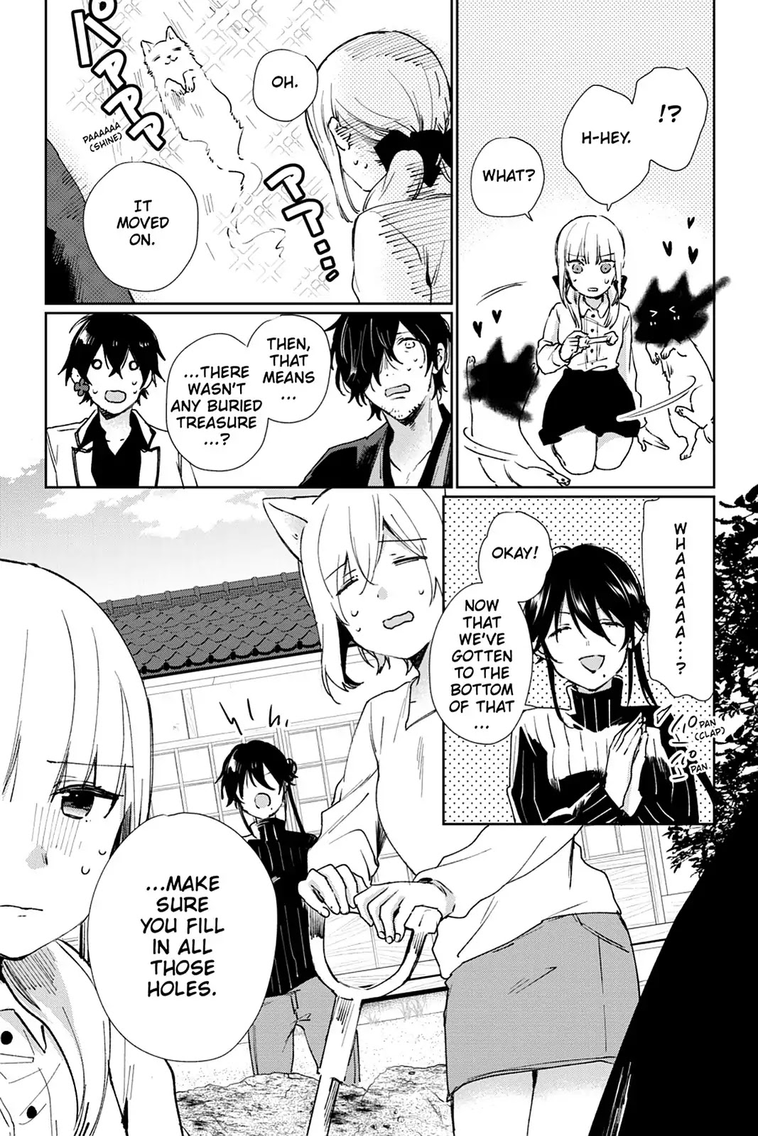 Kudamimi no Neko Chapter 43.6 page 8 - Vol.8 Side Story 2: DIG HERE! ARF! ARF!