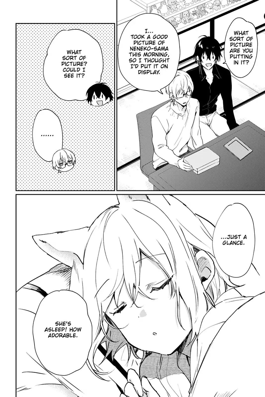 Kudamimi no Neko Chapter 43.7 page 4 - Vol.8 Side Story 3: OBSESSING OVER A PICTURE FRAME
