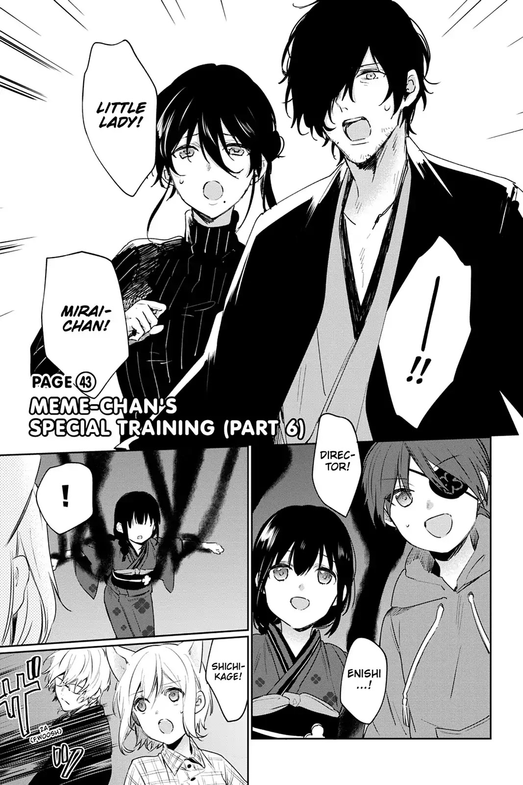 Kudamimi no Neko Chapter 43 page 1 - Chapter 43: Vol.8 Page 43: MEME-CHAN'S SPECIAL TRAINING ⑥