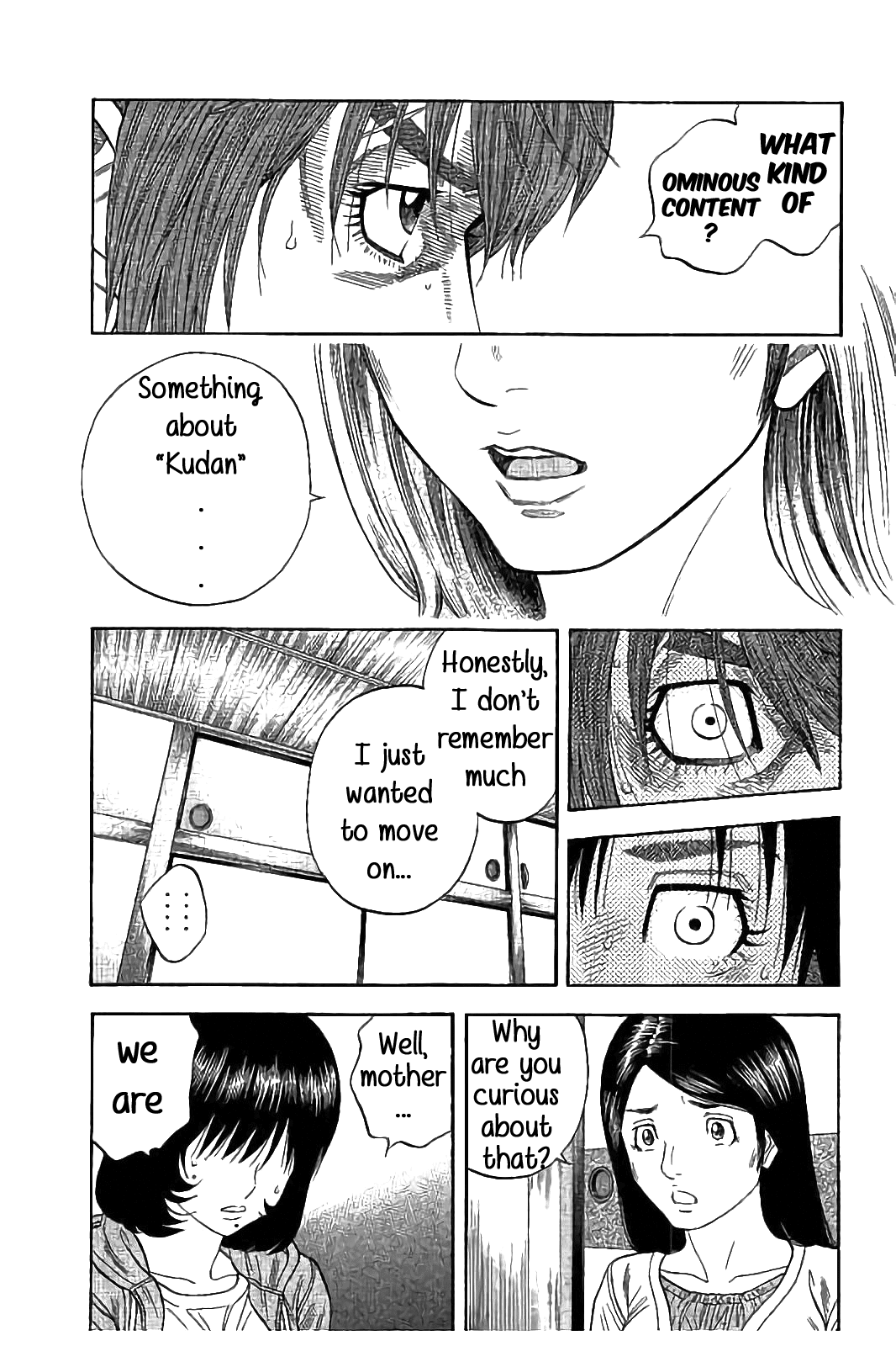 Kudan no Gotoshi Chapter 28 page 8 - Chapter 28: Hikaru Tsujimoto < Part 5 > Chizuru Sakurai < Part 4 >