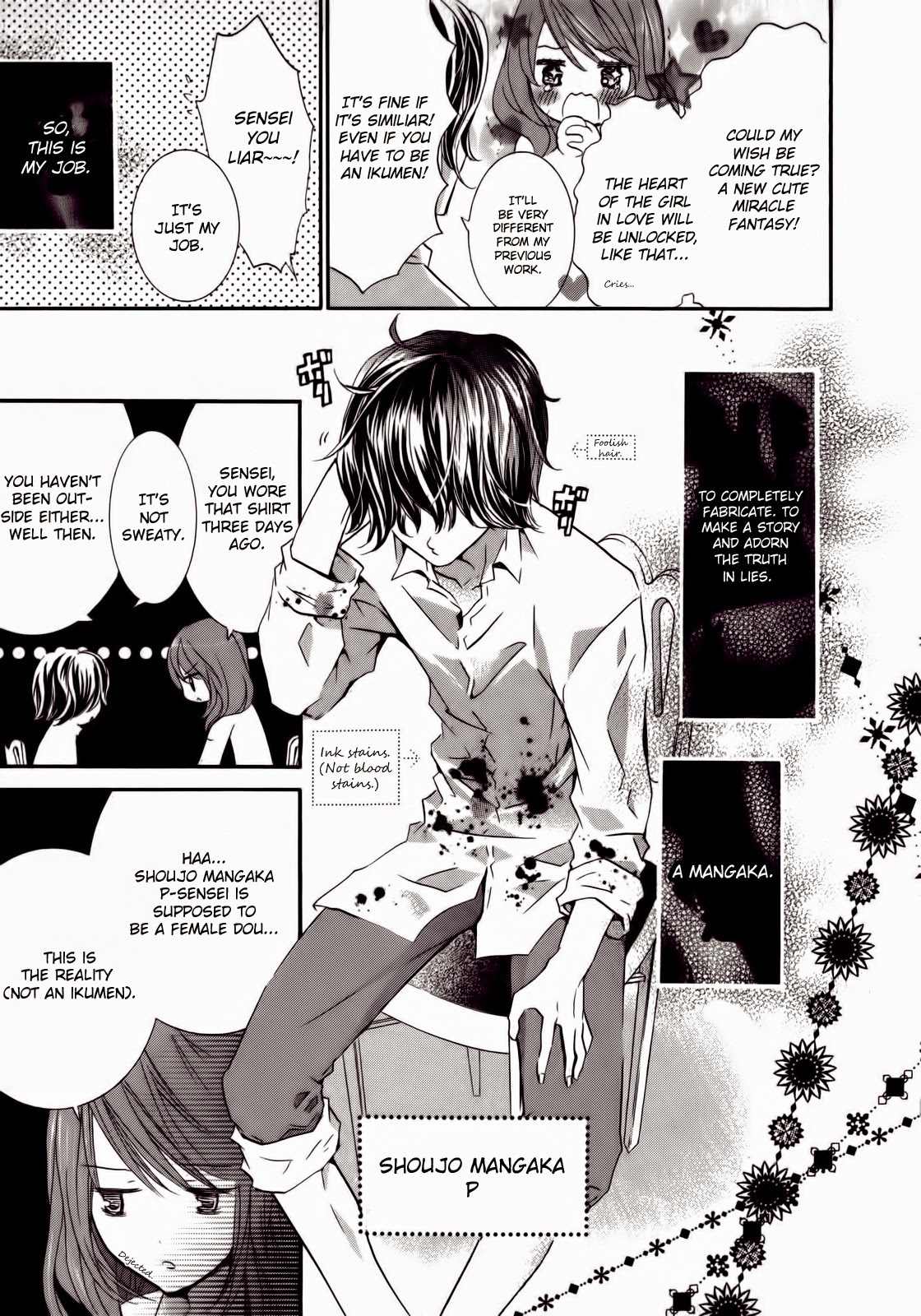 Kugiko-chan Chapter 0.1 page 9 - Chapter 0.1: Data Collection Memo 1: Fan Letter (First Part)