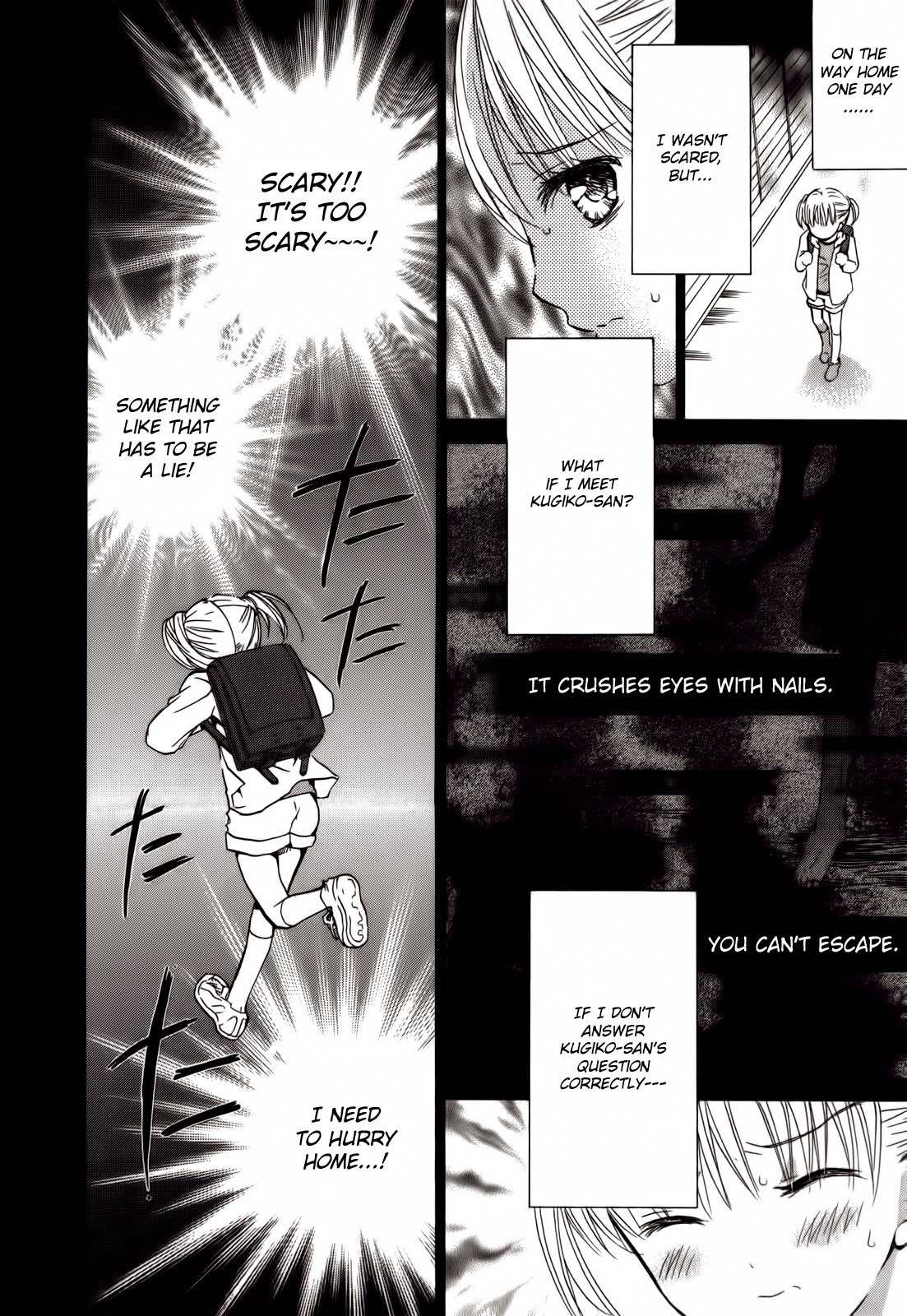 Kugiko-chan Chapter 0.2 page 2 - Chapter 0.2: Data Collection Memo 2: Fan Letter (Last Part)