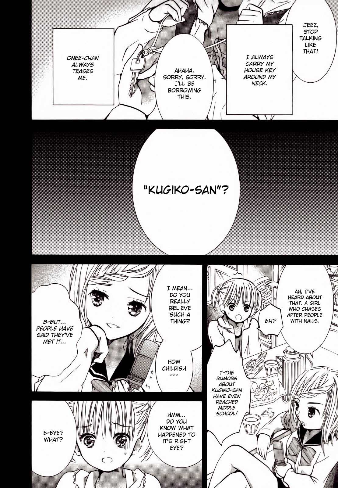 Kugiko-chan Chapter 0.2 page 4 - Chapter 0.2: Data Collection Memo 2: Fan Letter (Last Part)