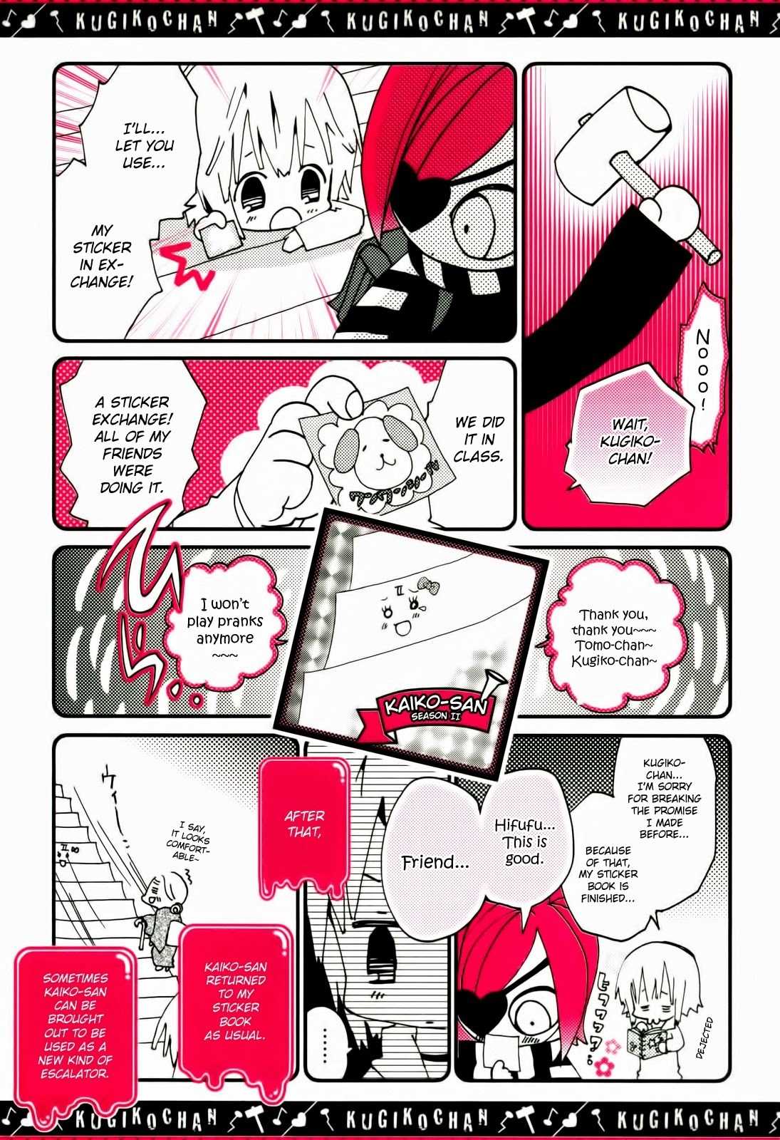 Kugiko-chan Chapter 4 page 8 - Chapter 4: Ghost Sticker