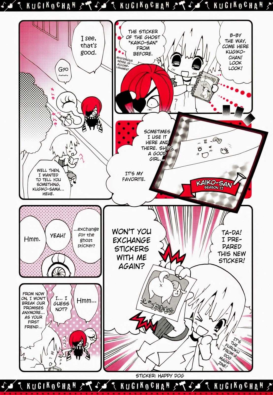 Kugiko-chan Chapter 5 page 2 - Chapter 5: Sticker Exchange