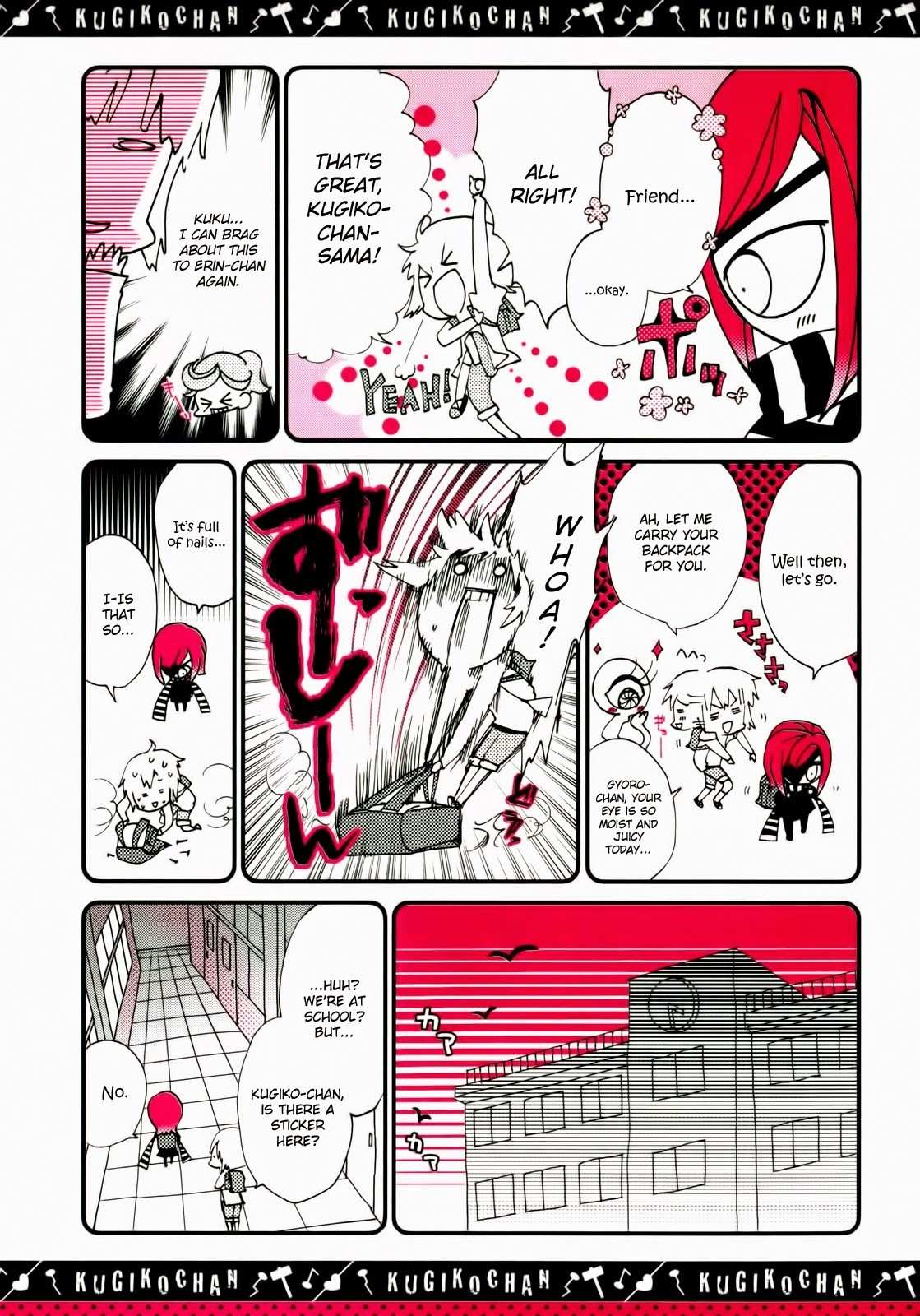 Kugiko-chan Chapter 5 page 3 - Chapter 5: Sticker Exchange