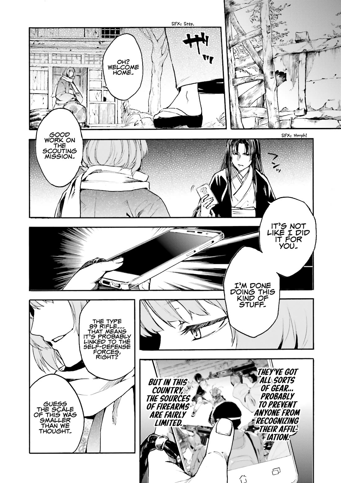 Kuhime Chapter 14 page 14 - Chapter 14: Omen