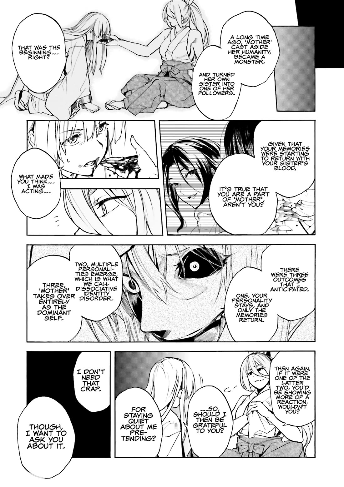 Kuhime Chapter 14 page 5 - Chapter 14: Omen
