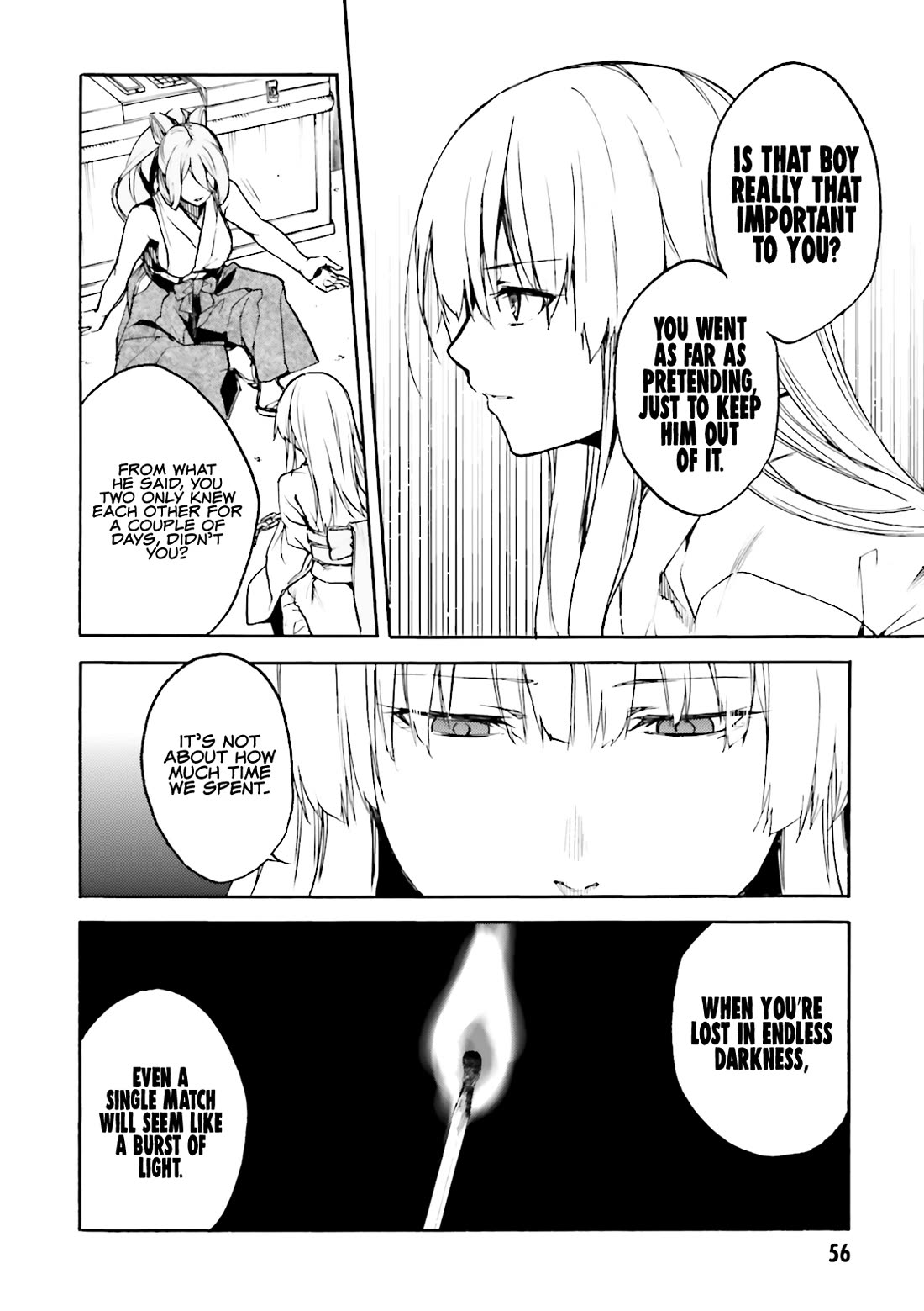 Kuhime Chapter 14 page 6 - Chapter 14: Omen