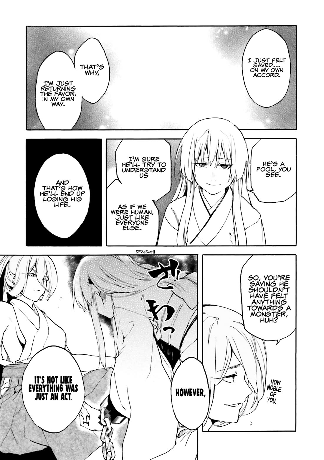 Kuhime Chapter 14 page 7 - Chapter 14: Omen