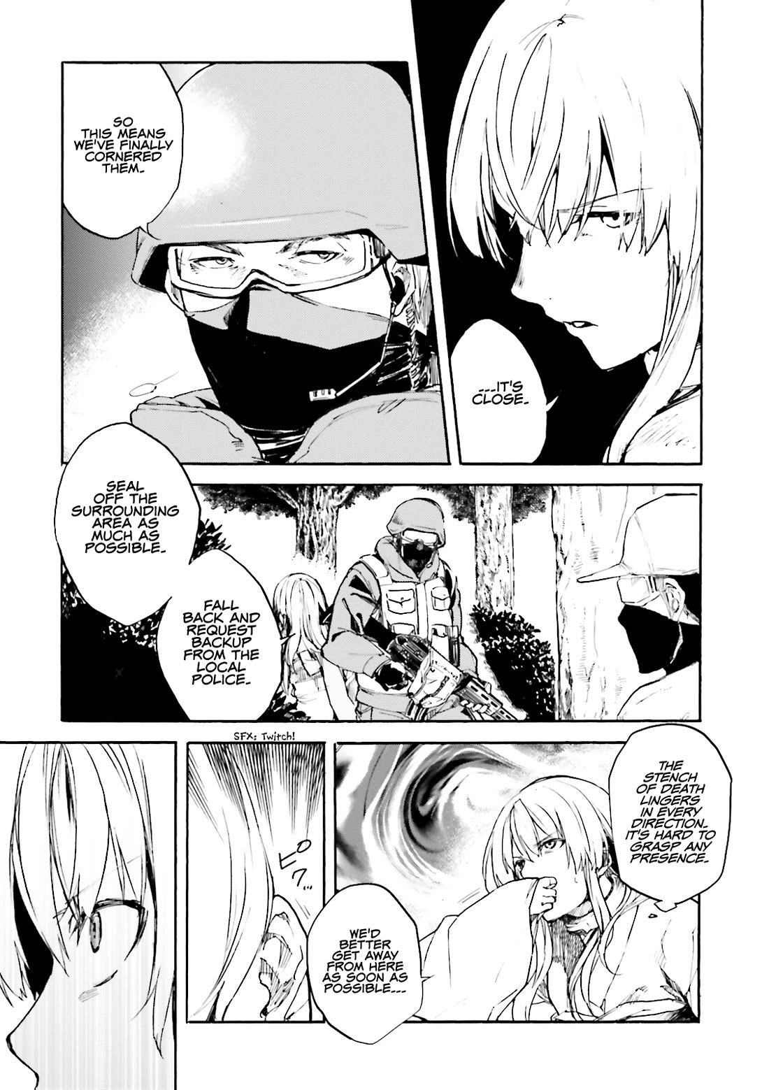 Kuhime Chapter 15 page 15 - Chapter 15: Black Out
