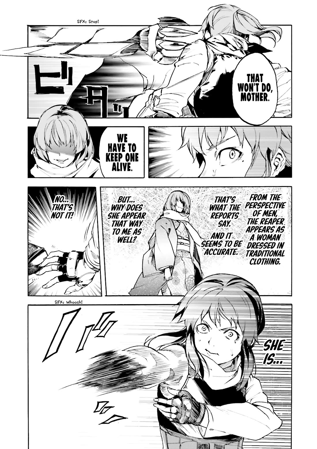 Kuhime Chapter 15 page 28 - Chapter 15: Black Out