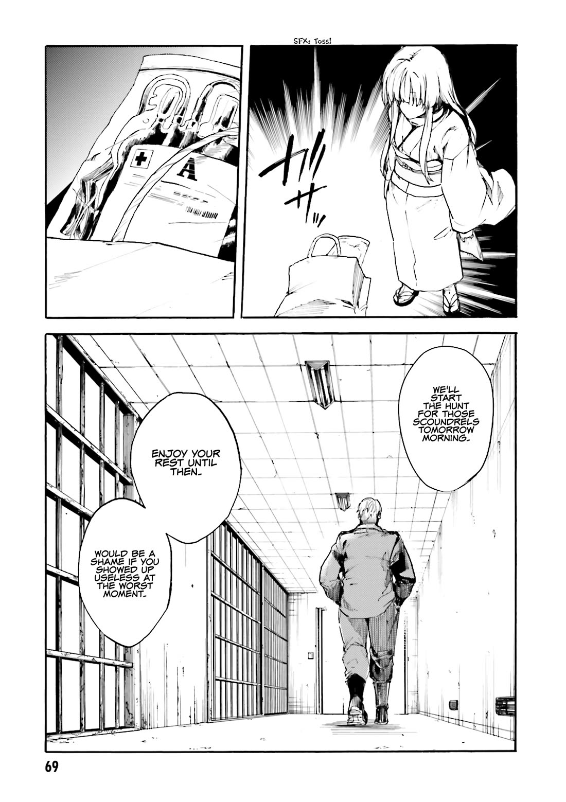 Kuhime Chapter 15 page 3 - Chapter 15: Black Out