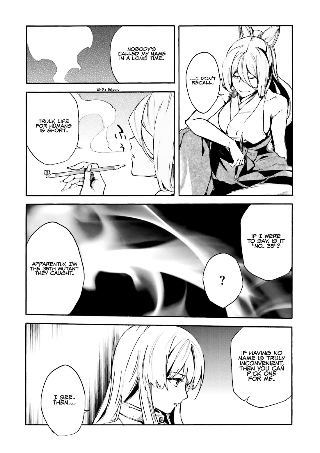 Kuhime Chapter 15 page 5 - Chapter 15: Black Out