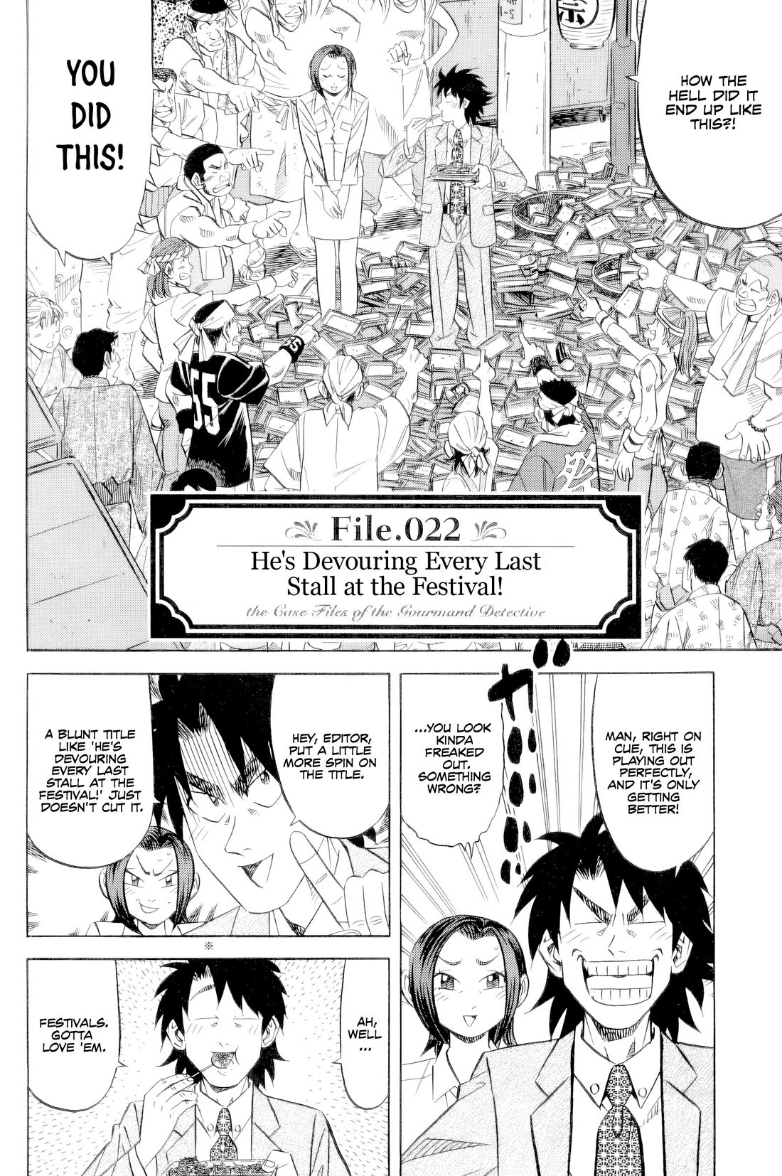 Kui Tan Chapter 22 page 3 - Chapter 22: He's Devouring Every Last Stall at the Festival!
