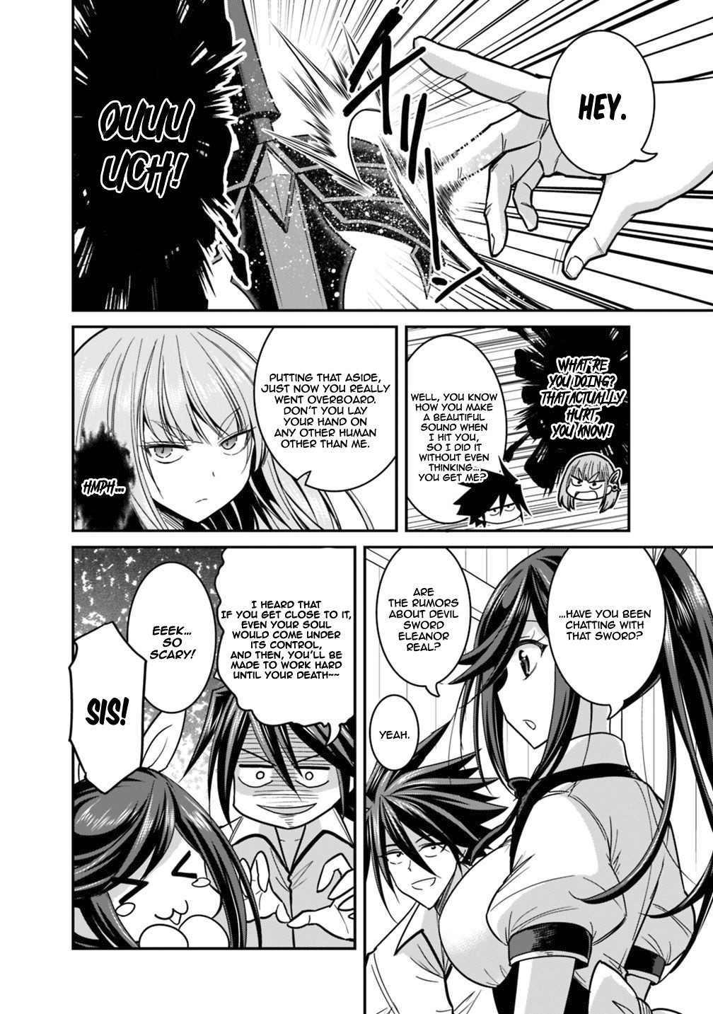 Kujibiki Tokushou Musou Harem-ken Chapter 11.1 page 5 - Chapter 11.1 - 11.2: I'm The Master! Rebellion Of The Devil Sword Eleanor!