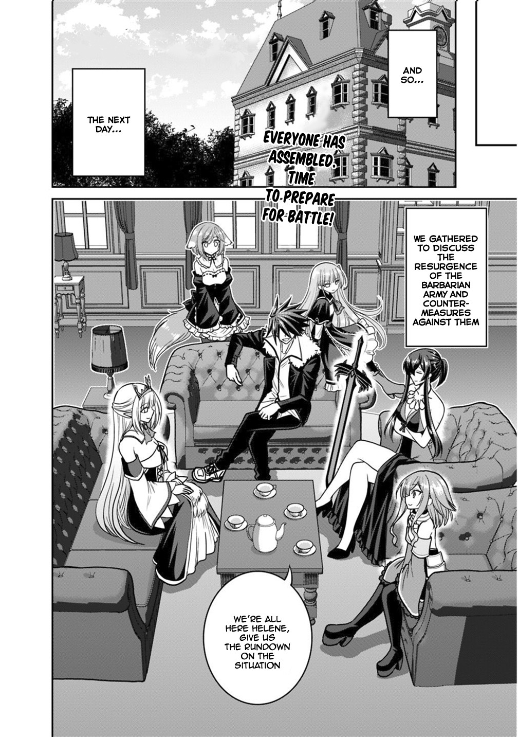 Kujibiki Tokushou Musou Harem-ken Chapter 12.1 page 24 - Chapter 12.1 - 12.2: A Bond With The Demon Sword, And A New Adversary?!