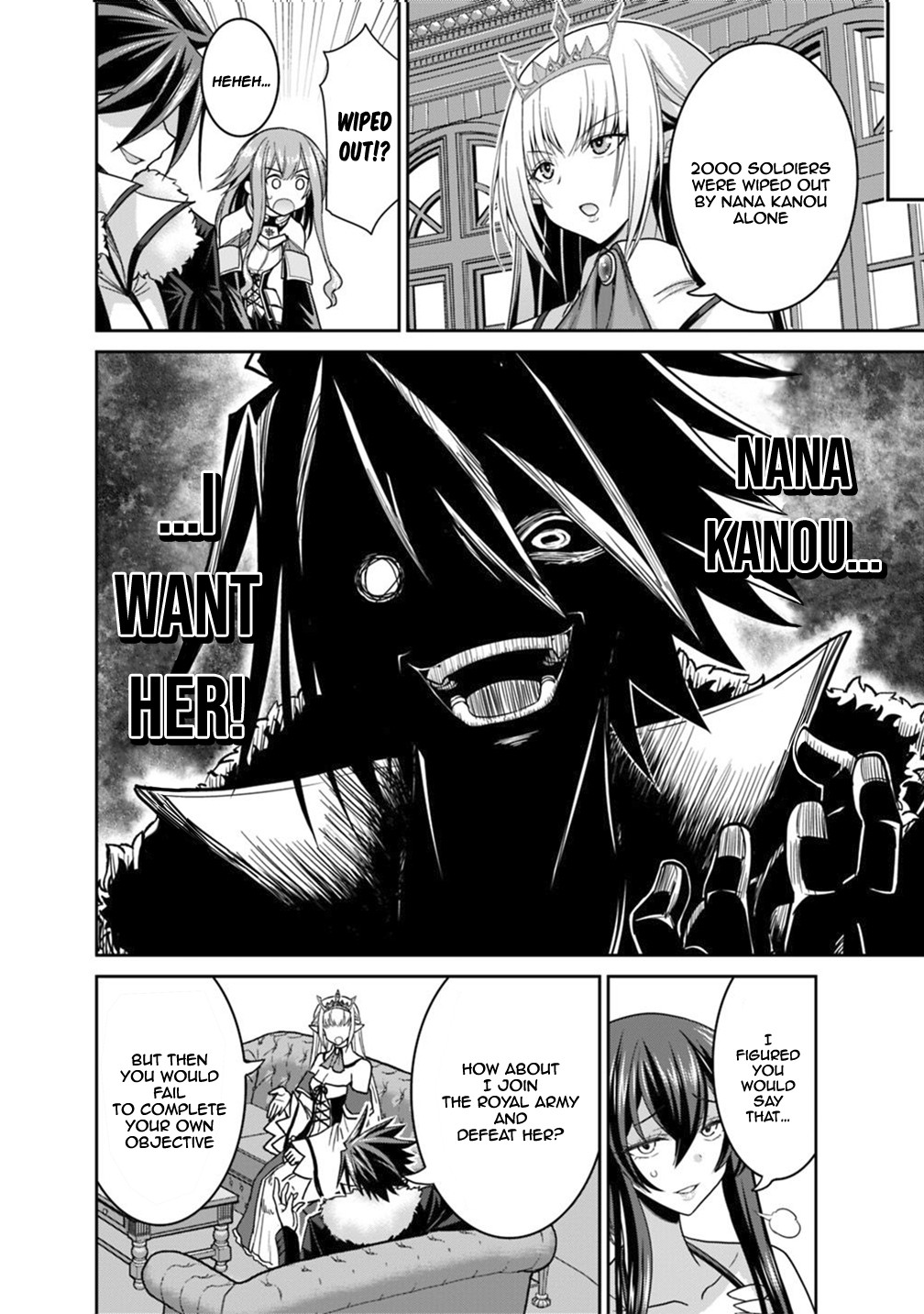 Kujibiki Tokushou Musou Harem-ken Chapter 12.1 page 33 - Chapter 12.1 - 12.2: A Bond With The Demon Sword, And A New Adversary?!