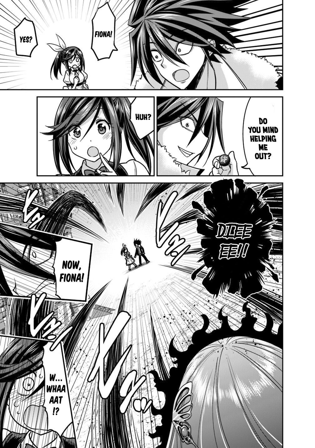 Kujibiki Tokushou Musou Harem-ken Chapter 12.1 page 4 - Chapter 12.1 - 12.2: A Bond With The Demon Sword, And A New Adversary?!