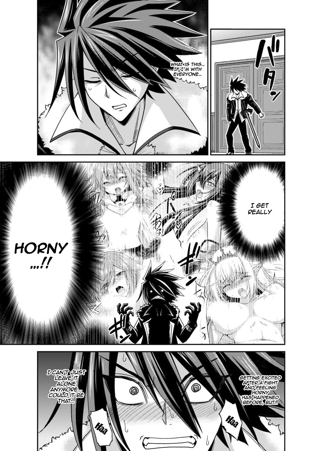 Kujibiki Tokushou Musou Harem-ken Chapter 13.1 page 12 - Chapter 13.1 - 13.2: Unstoppable Excitement! Even That Power Got Multiplied By 777!? Part I