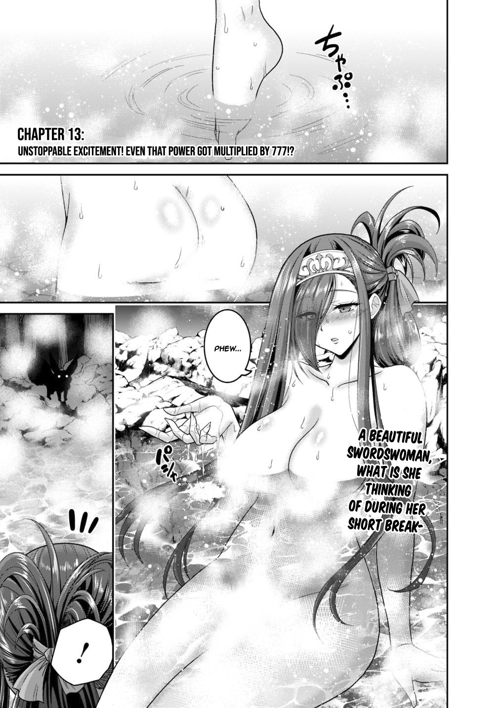 Kujibiki Tokushou Musou Harem-ken Chapter 13.1 page 2 - Chapter 13.1 - 13.2: Unstoppable Excitement! Even That Power Got Multiplied By 777!? Part I
