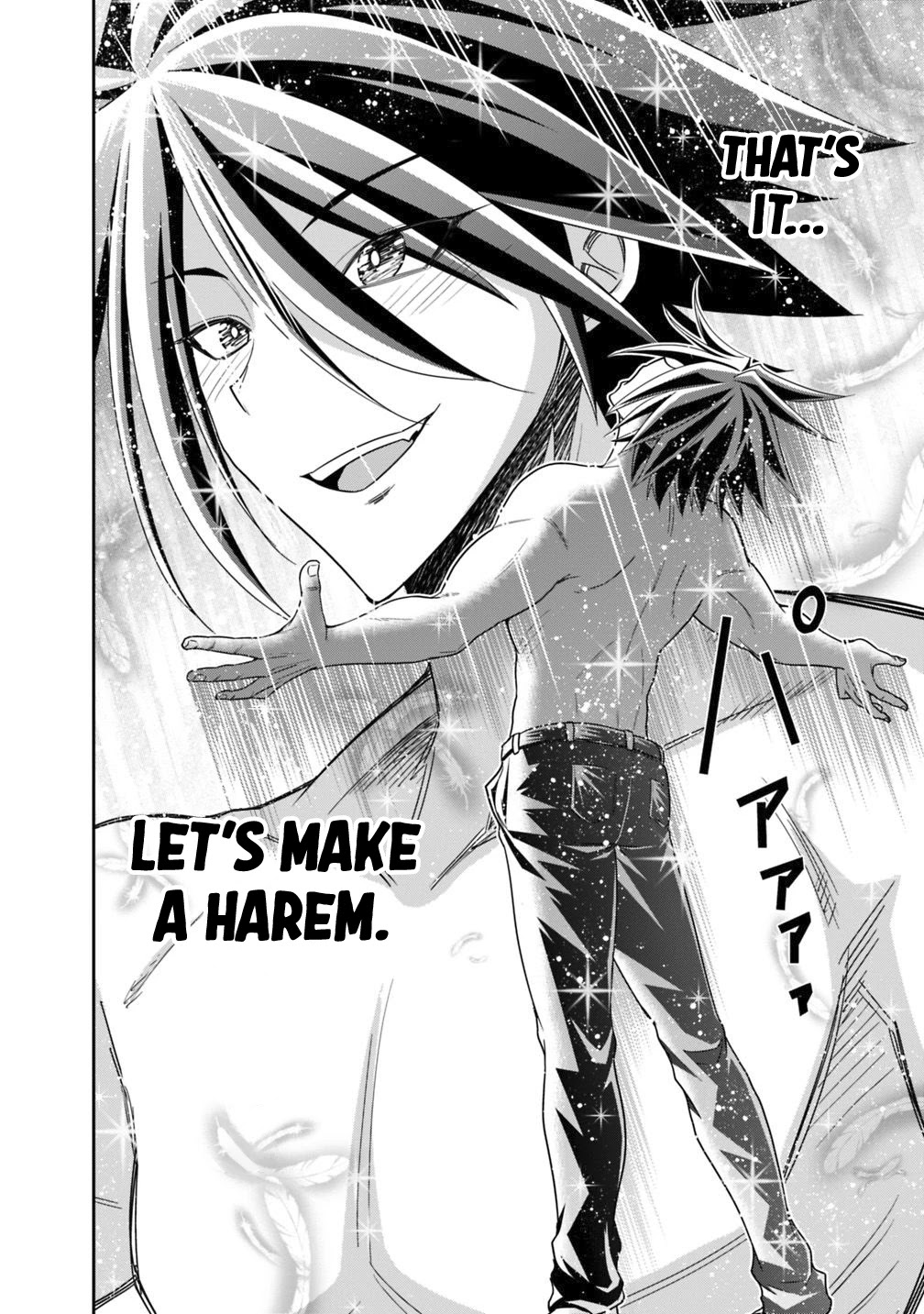 Kujibiki Tokushou Musou Harem-ken Chapter 13.1 page 28 - Chapter 13.1 - 13.2: Unstoppable Excitement! Even That Power Got Multiplied By 777!? Part I